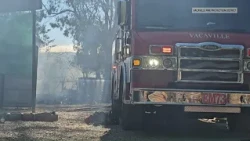Person found dead after house fire in Vacaville’s English Hills area
