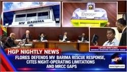 Flores Defends MV Barima Rescue Response, Cites Night-Operating Limitations And MRCC Gaps