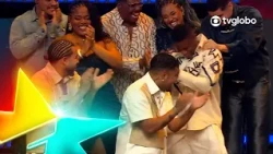 Julliana Franco and Uel are chosen by the public and remain in the show | Estrelas da Casa | TV G...