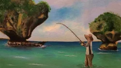 Guam Museum's cafe gallery is featuring paintings by incredible women