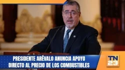 President Arévalo announces direct fuel price support