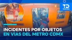 Celulares, sombrillas y bastones: objetos que pueden afectar el servicio del Metro CDMX