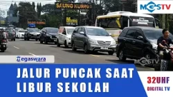 SCHOOL HOLIDAYS, TRAFFIC TOWARDS PUNCAK HEAVY BUT FLOWING