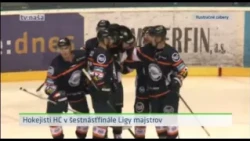 Hokejisti HC Košice v šestnásťfinále  Ligy majstrov