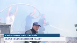Flakët i afrohen Kishës së Kllëznës