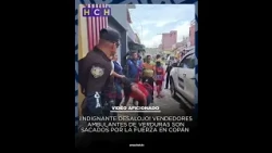 This is outrageous! Street vendors evicted amid shoving in Copán
