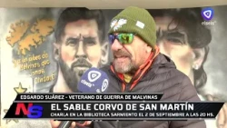 Invitation to a free talk on the history of San Martín's curved saber