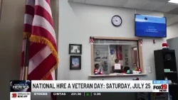 National hire a veteran day: Saturday, July 25