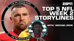 Top 5️⃣ headlines of NFL Week 2 🏈 with a special appearance from....👀👏 | The Pat McAfee Show