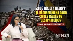 What is Delcy Rodríguez hiding? The regime has not provided real figures for the missing after th...