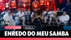 Alcione, Jorge Aragão, and Zeca Pagodinho perform on Altas Horas | TV Globo