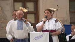 Dychová hudba Lieskované na pešej zóne