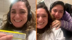 The emotional message from an air traffic controller to the Scaloneta