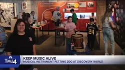Keep Music Alive brings musical instrument petting zoo to Milwaukee area this weekend
