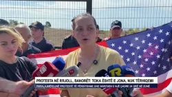 Protesta në Rrjoll, banorët Toka është e jona, nuk tërhiqemi
