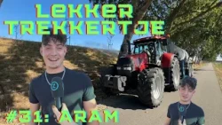 ARAM (18) komt OVERAL met WATERTANK en CASE #LEKKERTREKKERTJE