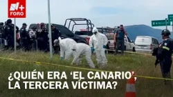 Third victim of triple homicide between Otumba and Axapusco, Edomex identified
