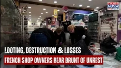 FRANCE UNREST: Rioters Loot Shops, Ransack Businesses As Owners Count Heavy Losses| DRAMATIC VISUALS