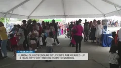 Local health center helps students prepare for school year at free health fair