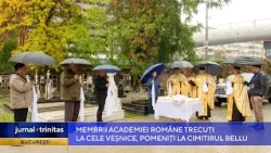 Membrii Academiei Române trecuți la cele veșnice, pomeniți la Cimitirul Bellu din Capitală