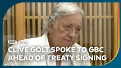 Former GBC colleague & Government media director spoke to GBC ahead go treaty signing