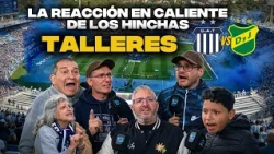 The heated reaction of Talleres fans after the loss against Defensa y Justicia