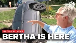 Tropical Storm Bertha has made landfall