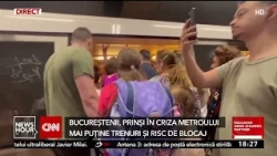 Bucureștenii, prinși în criza metroului. Mai puține trenuri și risc de blocaj