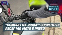 "I bought it at the beach": Suspect arrested for receiving stolen motorcycle