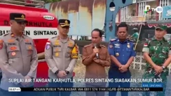 SEPTEMBER 10, 2026 WATER SUPPLY FOR WILDFIRE RESPONSE, SINTANG POLICE PREPARE BOREHOLE WELLS