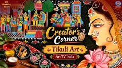 DD Morning Show | Creator's Corner | Tikuli Art | Art TV India | DD National
