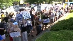 Protesters gather outside Carolina Inn during G20 forum: 'We're paying attention'