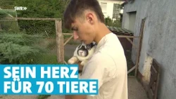18-Jähriger schenkt geretteten Tieren ein neues Zuhause