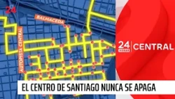 Así funciona la red eléctrica que protege al Centro Cívico de Santiago | 24 Horas TVN Chile
