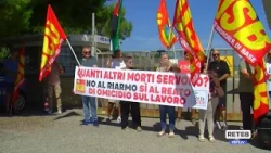 Esplosione Sabino - La protesta dei lavoratori