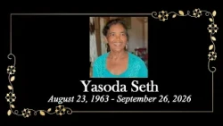 Death Announcement - Yasoda Seth