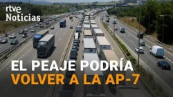 The Catalan Parliament debates the possible return of tolls to Catalan highways | RTVE News