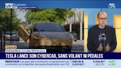 Culture IA : Tesla lance son cybercab, sans volant ni pédales, par Anthony Morel