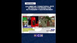 La Libertad, Comayagua is celebrating its fair, and today its representatives visited HCH