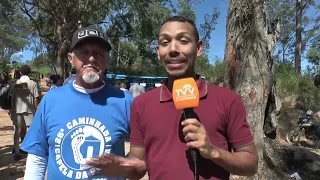 Centenas de pessoas participam da Caminhada da Penha em Votorantim em sua 26ª edição