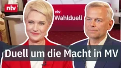AfD leads SPD: Schwesig and Holm battle for Mecklenburg-Vorpommern | ntv