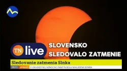 Zatmenie uchvátilo celé Slovensko. Na Devíne vypuklo hotové šialenstvo | TN live
