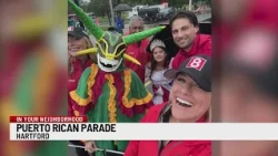 In Your Neighborhood: News 8 crew at the Greater Hartford Puerto Rican Day Parade