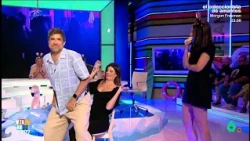 María José Gómez y Verdú explica cómo actuar en un estriptis - Zapeando