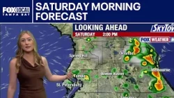 Tampa weather | Saturday morning forecast