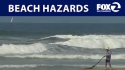 Labor Day weekend beach goers urged to be cautious amid dangerous beach conditions | KTVU