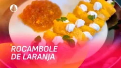 Rocambole de Laranja SEM GLÚTEN | Sabor de Vida