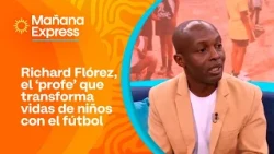 Richard Flórez, the teacher transforming children's lives through soccer on a field in Chocó