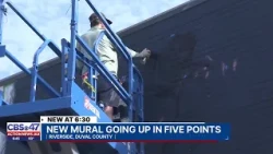 New mural going up in Jacksonville's Five Points