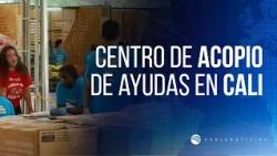 Terremoto: Ciudadela Petronio se convirtió en punto de acopio de donaciones en Cali